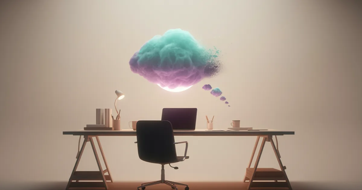 Overthinking at work article cover
